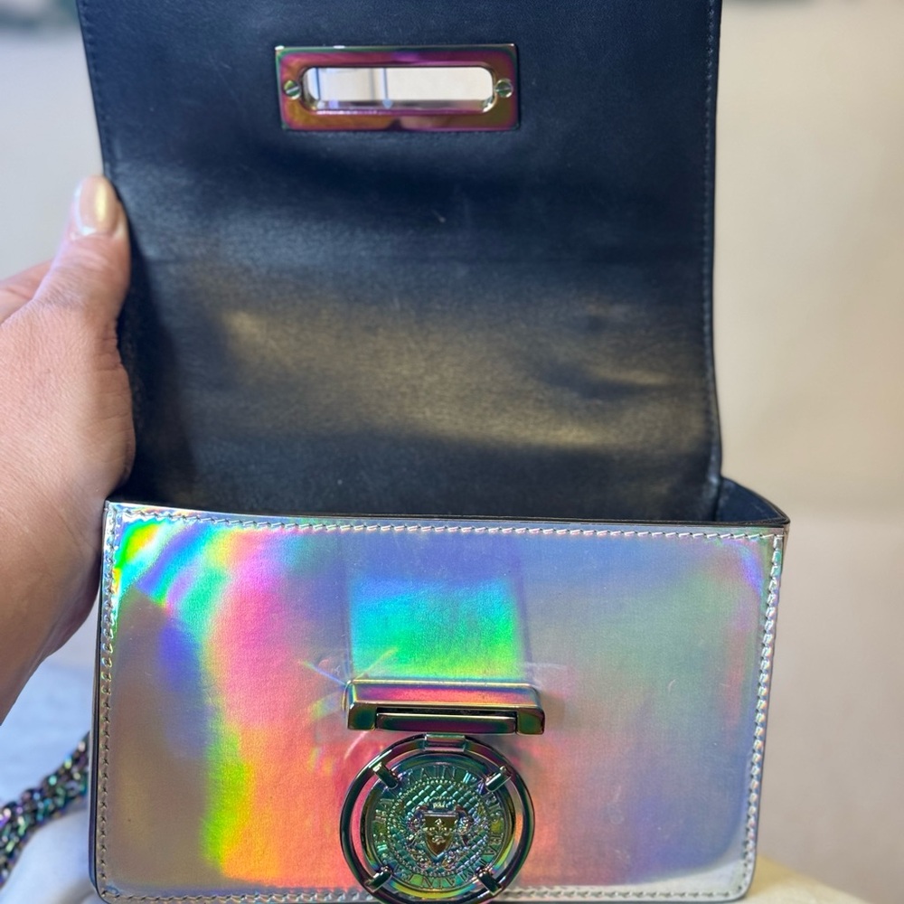 Balmain Authentic Iridescent Mini Bag RARE! - Picture 10 of 12